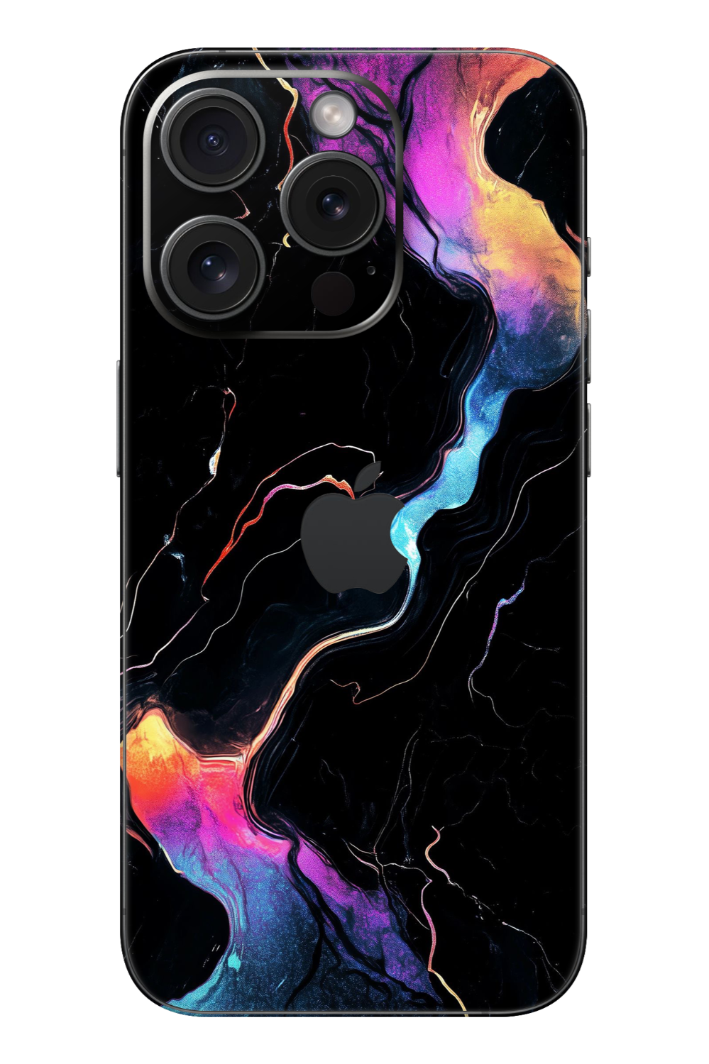 Skin iPhone - VAGUES NOIRES