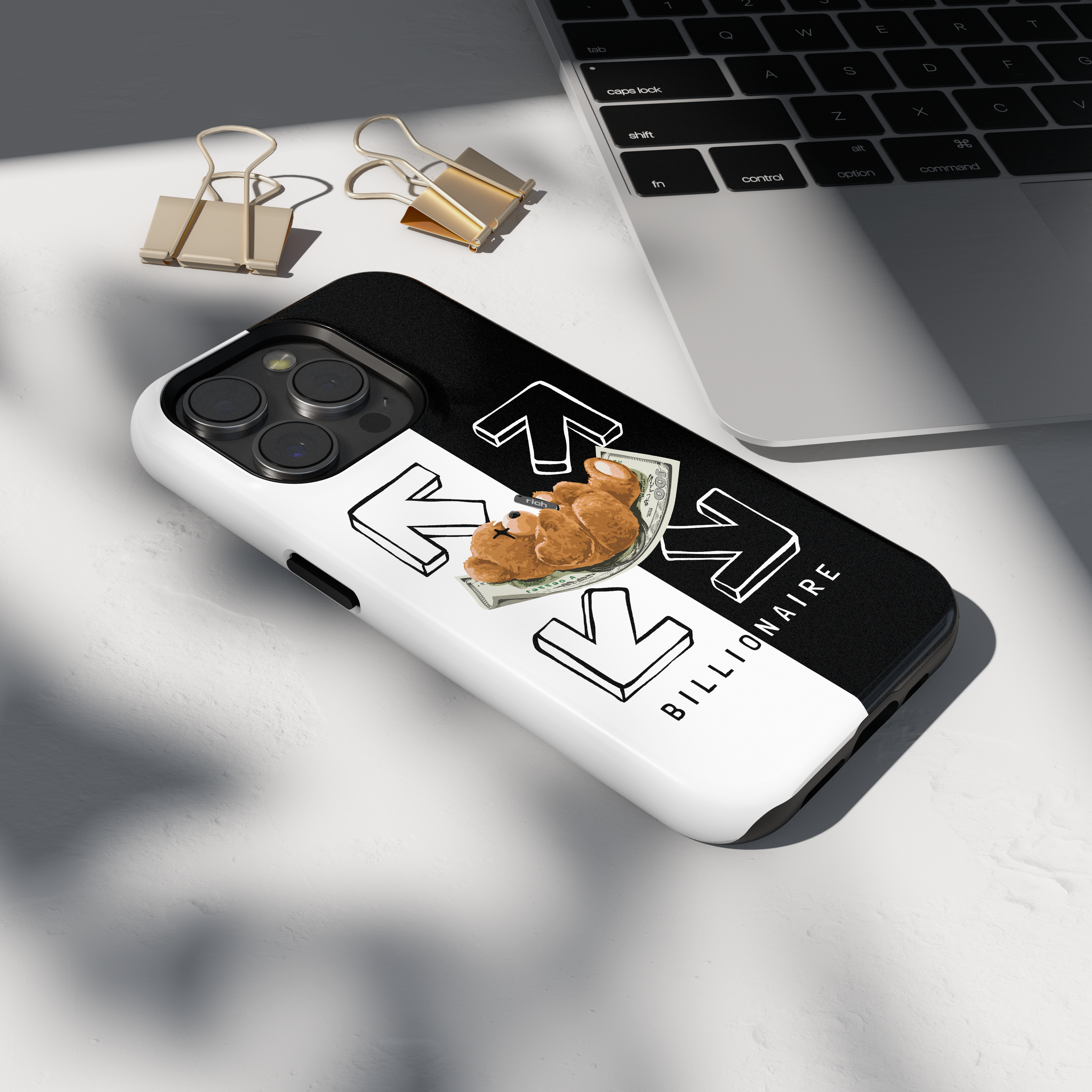 Case iPhone - TEDDY BILLIONAIRE