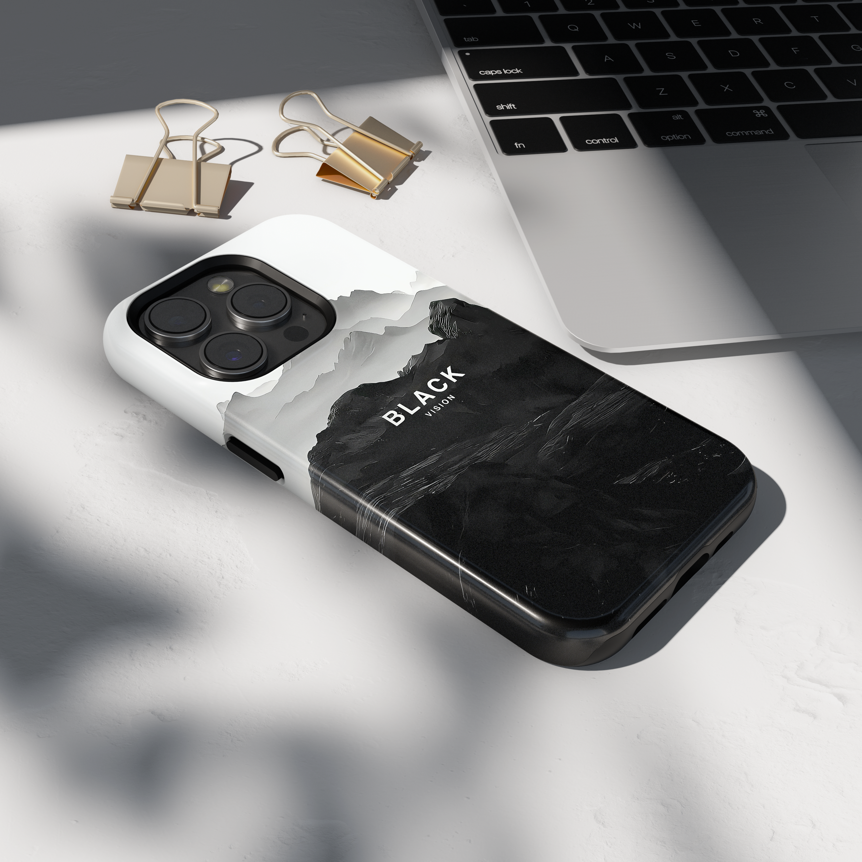 Case iPhone - MONTAGNES NOIRES