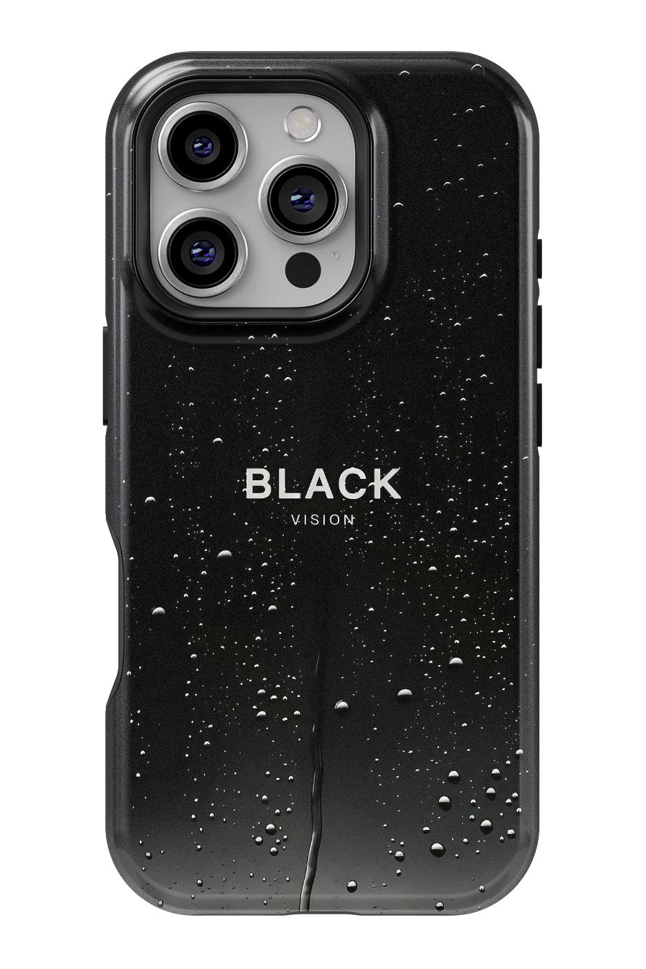 Case iPhone - NOIR PLUIE