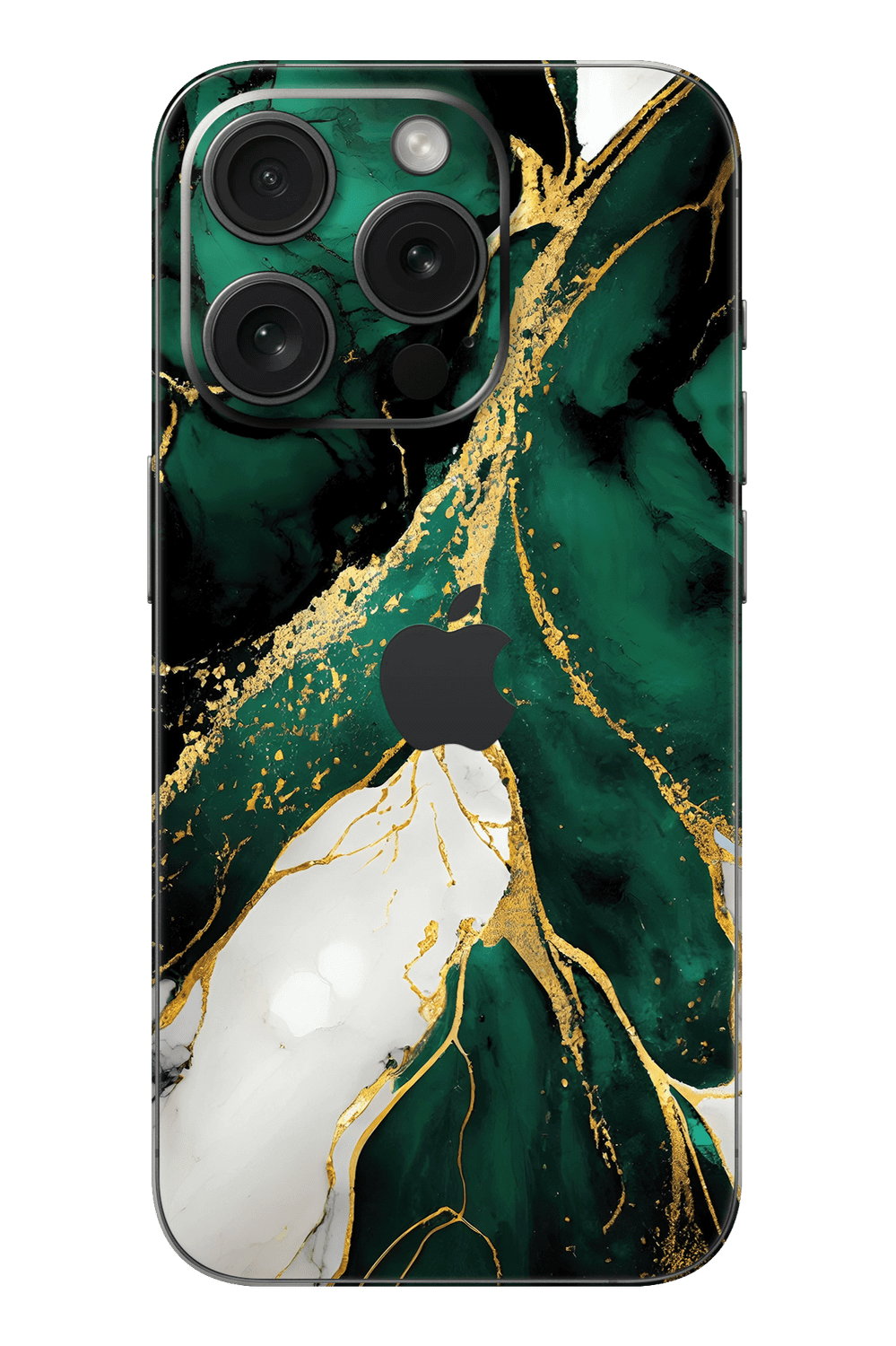 Skin iPhone - Émeraude Or