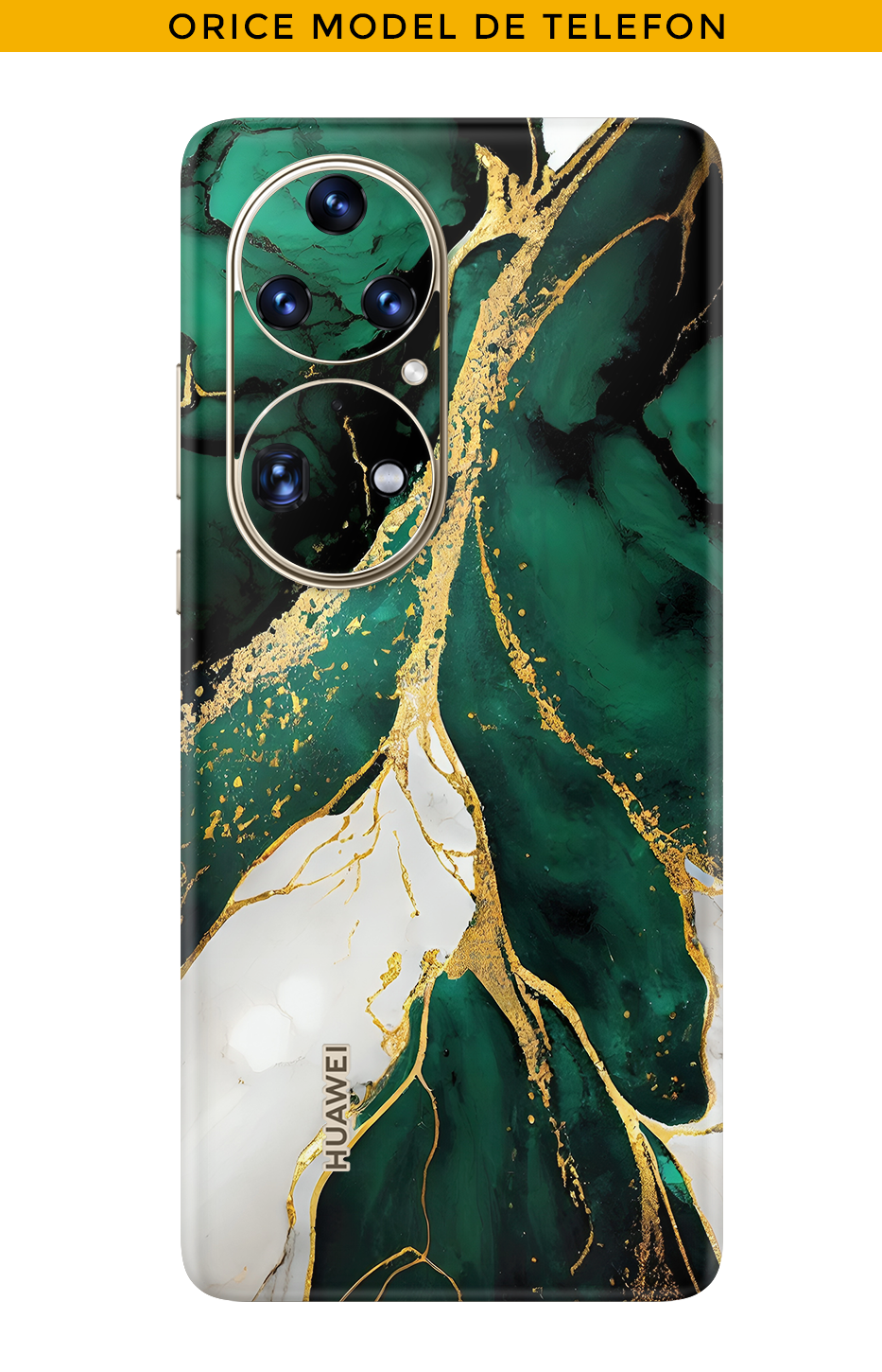 Skin DE TOUT TÉLÉPHONE - Émeraude Or