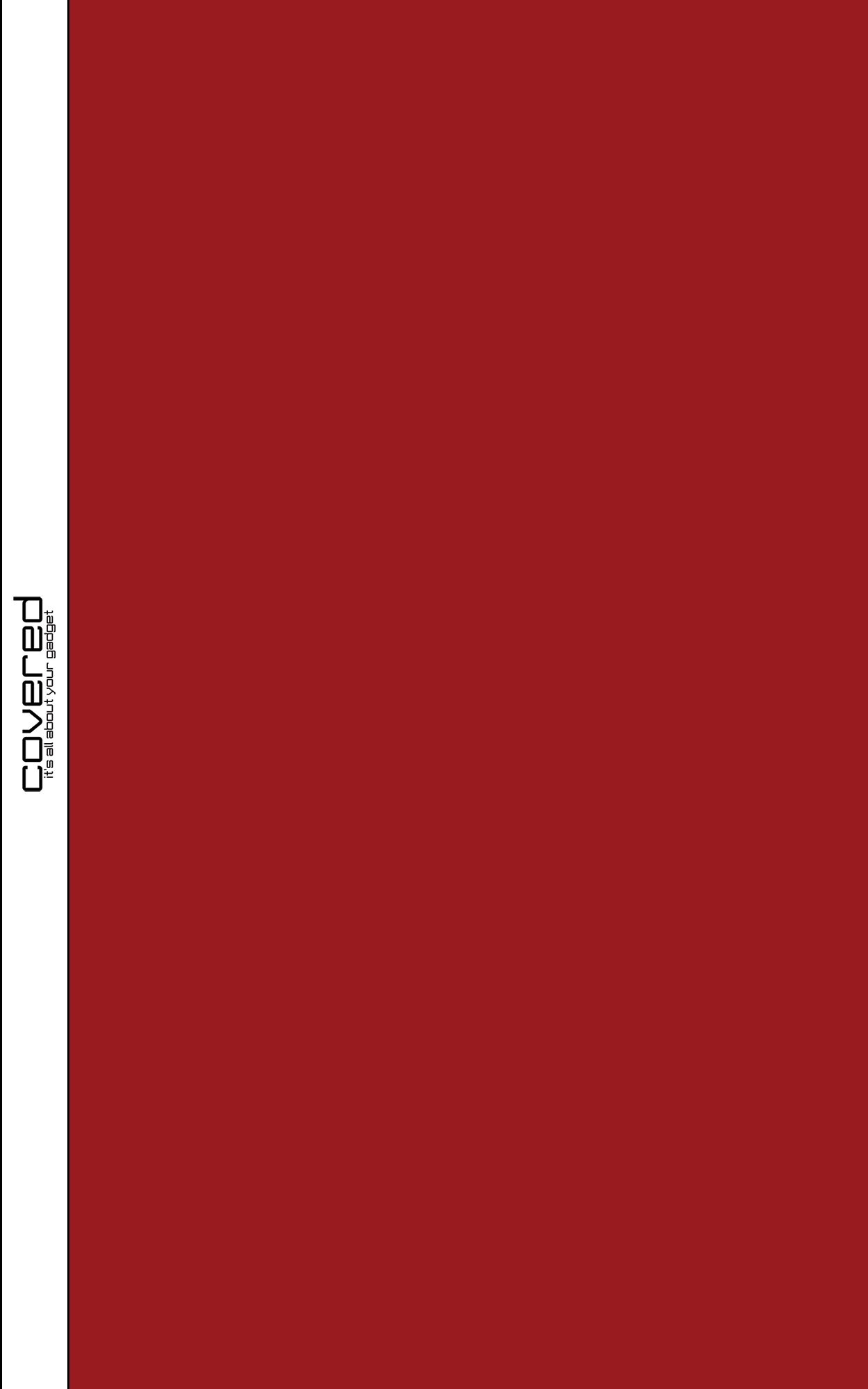SKIN BLANK - Ferrari Red