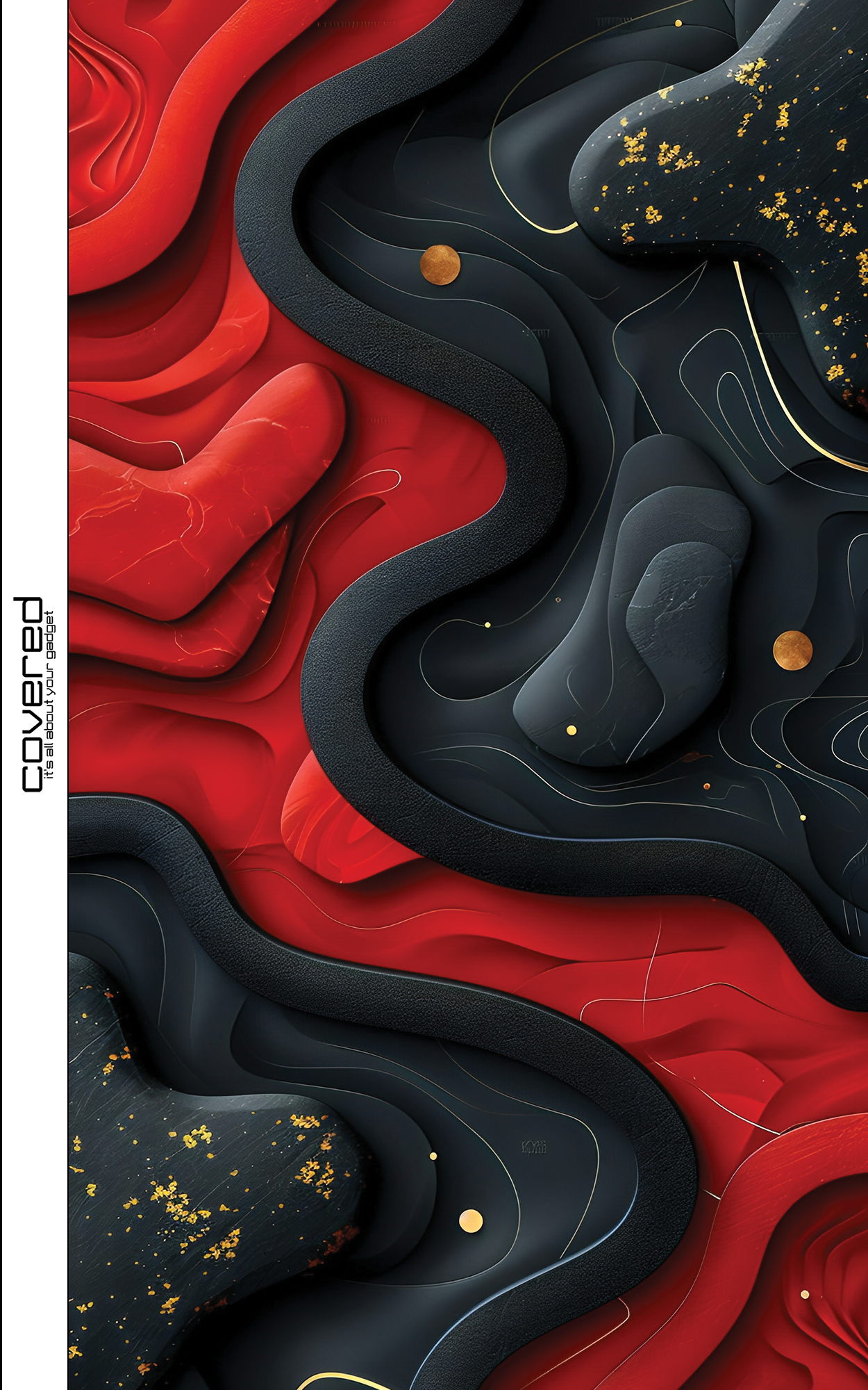 SKIN BLANK - Red Black