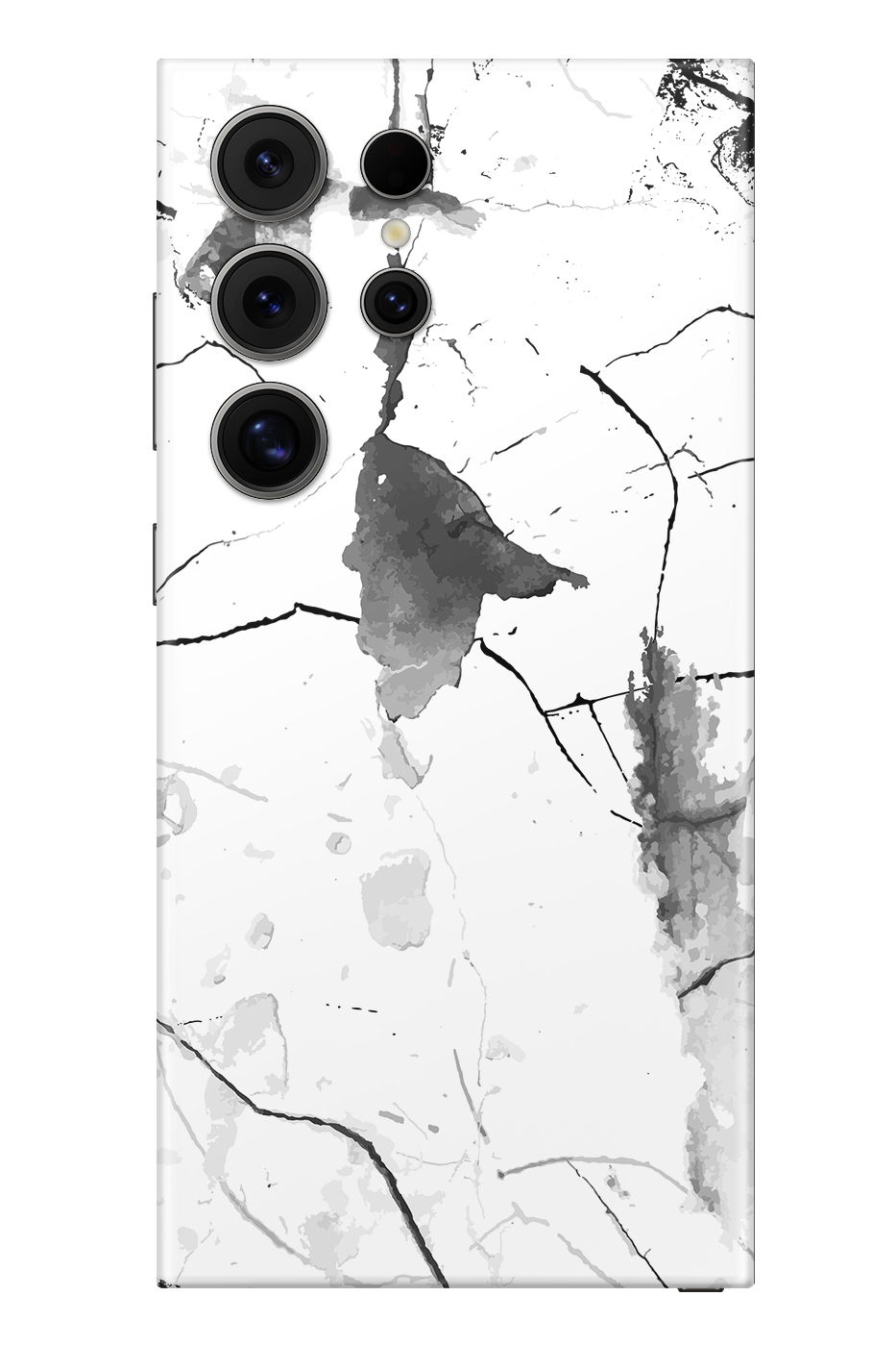 Skin Samsung - White Marble