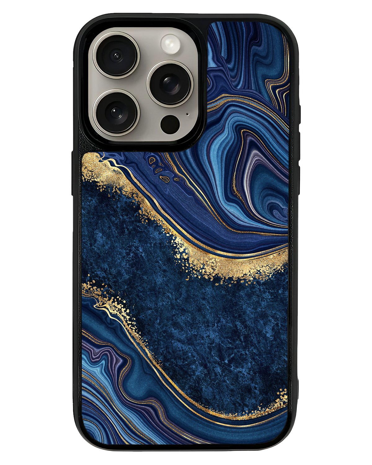 Husa iPhone - WAVES (cu aur 22K)