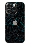 Skin iPhone - Bleu Damas