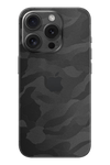 Skin iPhone - Camo Noir 3D