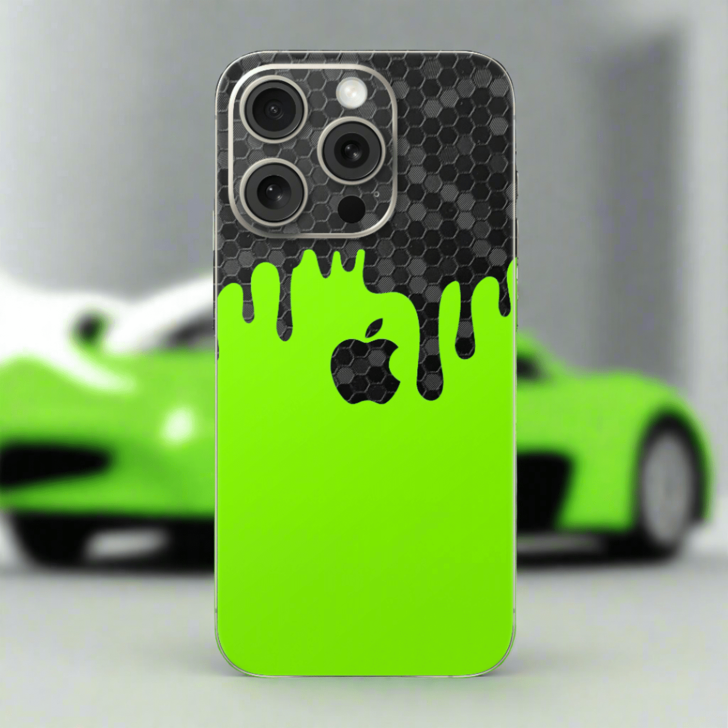 Skin iPhone - DRIPS Citron vert