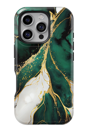 Case iPhone - GOLD EMERALD