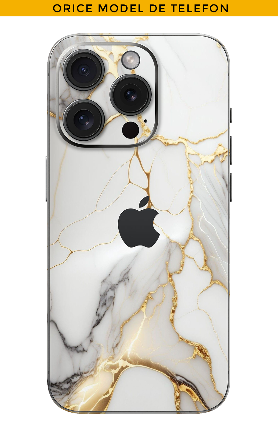Skin DE TOUT TÉLÉPHONE - Flamme de Marbre