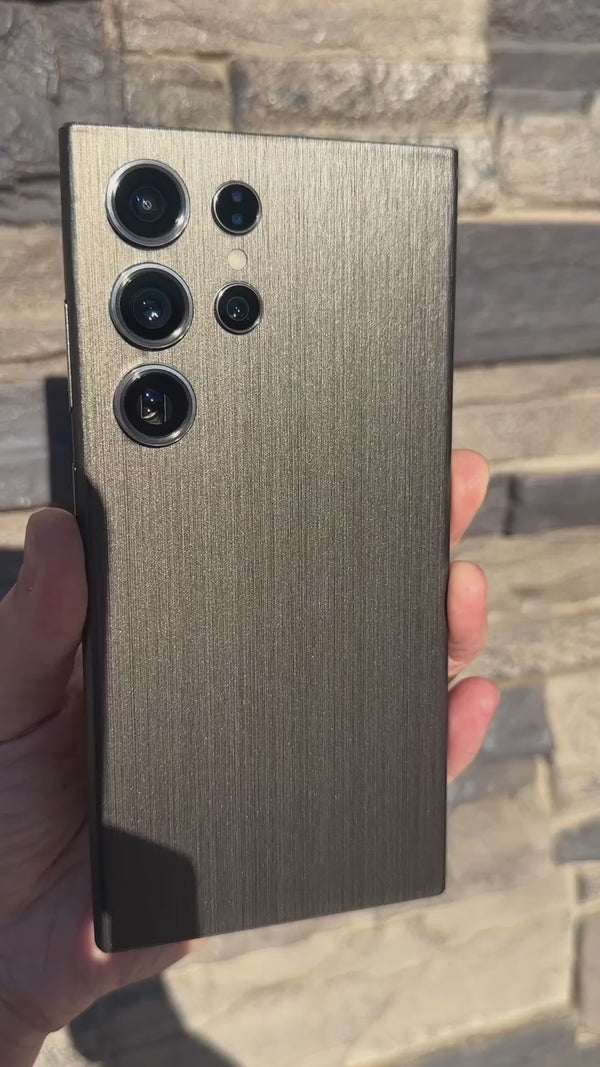 Skin Samsung - Titane Noir