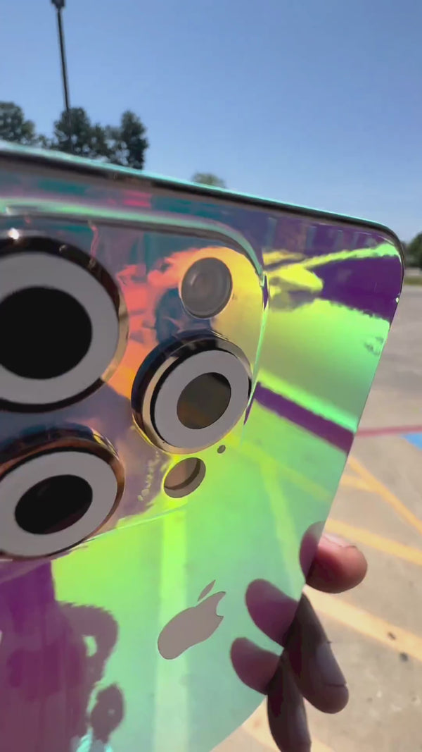 Skin iPhone - Holographic Print