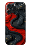 Skin iPhone - Rouge Noir