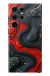 Skin Samsung - Rouge Noir