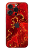 Skin iPhone - Marbre Rouge Or