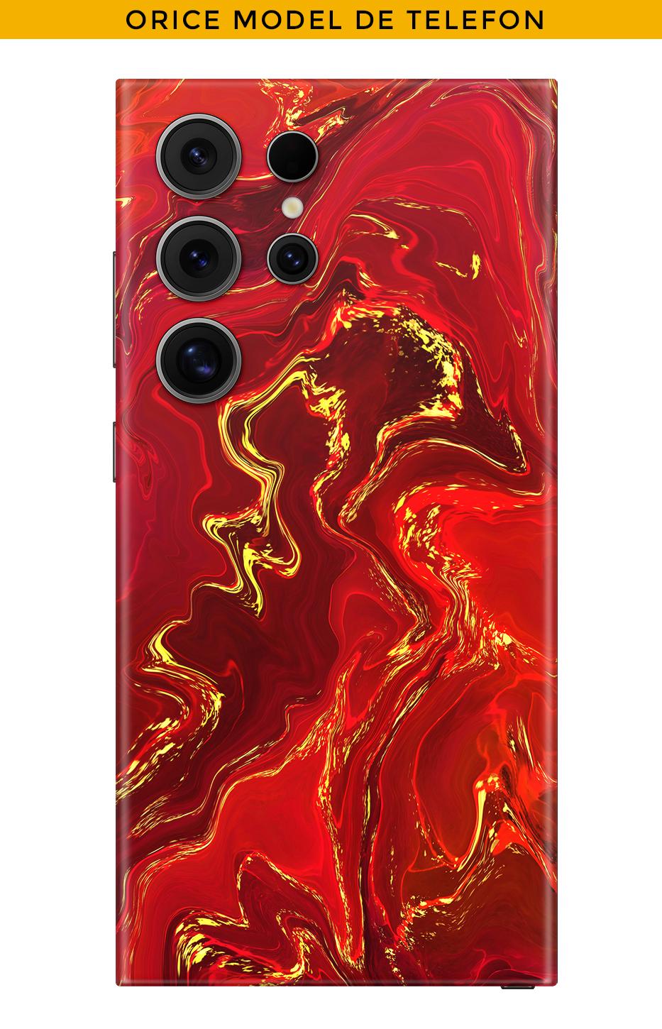 Skin TOUT TÉLÉPHONE - Rouge Or