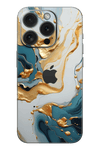 Skin iPhone - Turquoise Gold