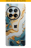 Skin ANY PHONE - Turq Gold