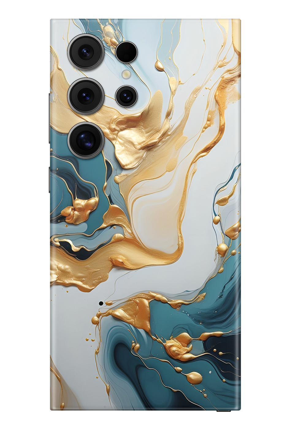 Skin Samsung - Or Turquoise