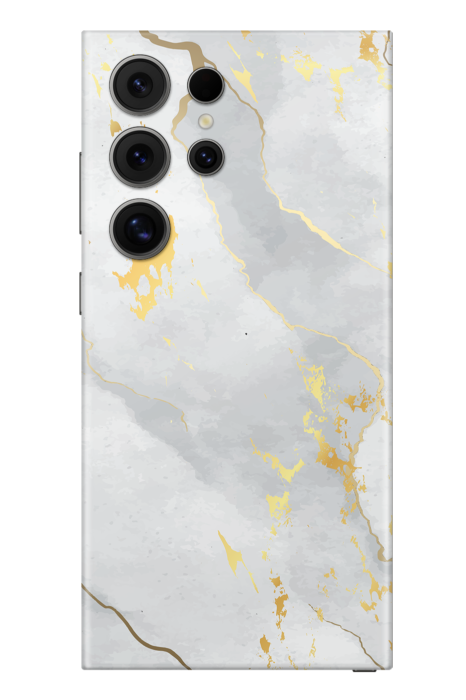 Skin Samsung - Or Blanc (mat)