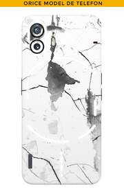 Skin DE TOUT TÉLÉPHONE - Marbre Blanc